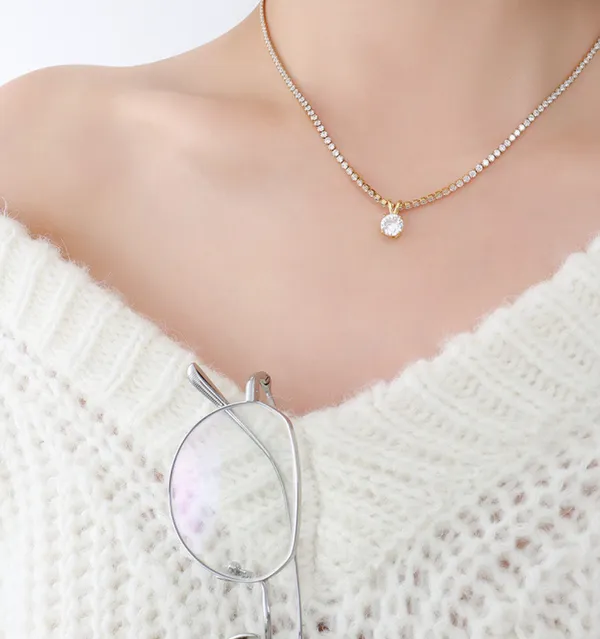 Gold_Tennis_Necklace_For_Women